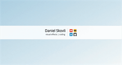 Desktop Screenshot of danielskovli.com