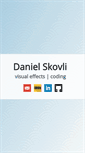 Mobile Screenshot of danielskovli.com
